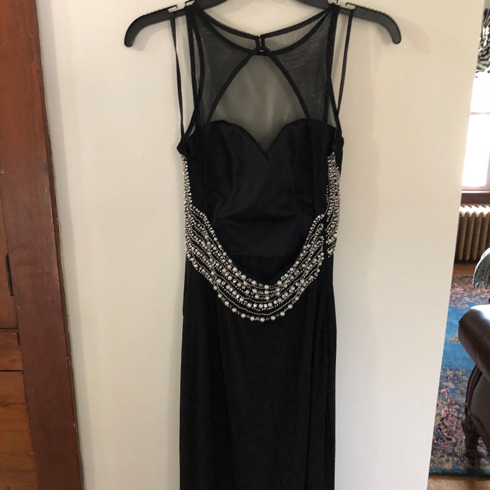 Black Evening Gown - Picture 3 of 8